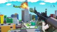 FPS Block Gun PVP War: Battle Craft Shooting Games Screen Shot 2