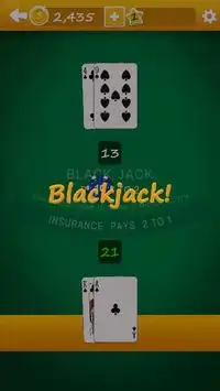 BlackJack♣ Screen Shot 1