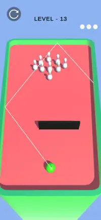 Mini Bowling 3D - Free Mini Bowling Strike Game Screen Shot 1