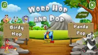 Word Hop and Pop - Englisches Wortspiel Screen Shot 0