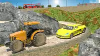 Nyata tarik dirantai traktor: menarik Transporter Screen Shot 3