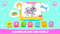 Pets Drawing for Kids and Toddlers games Preschool Screen Shot 0