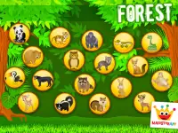 Forest - Kids Coloring Puzzles Screen Shot 6