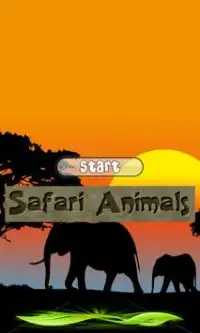 Safari Animals Screen Shot 0