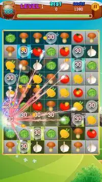 Farm Crush Harvest - Fruit Garden Mania Match 3 Screen Shot 1