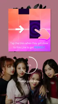 BlackPink Magic Piano Tiles 3-KPOP Music Tiles Screen Shot 2