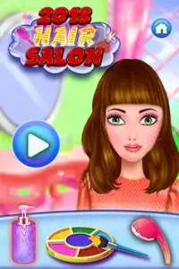 Princess Hair Salon Games Free for Girls 2018 Screen Shot 0