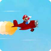 Mario Flying Plane World