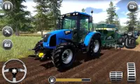 Farming Simulator - Big Tractor Farmer Driving 3D Screen Shot 0