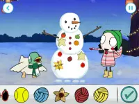 Sarah & Duck: Build a Snowman Screen Shot 8