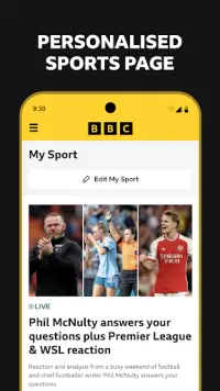 BBC Sport - News & Live Scores Screen Shot 6