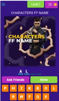 CHARACTERS FF NAME Screen Shot 0