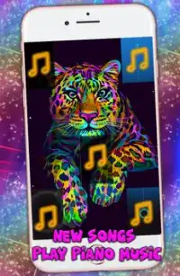Neon Piano Animals Tiles Music Glow Songs 2019 Screen Shot 3