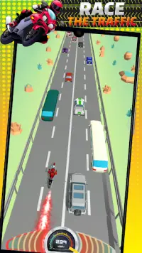 Cartoon Bike Race Game 🏍: Moto Racing Motu Game Screen Shot 9