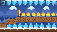 Tiny Snow Boy Dash Jump Blocks Screen Shot 0