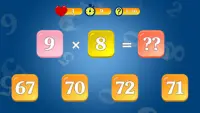 Multiplication table for children. Training. Screen Shot 2