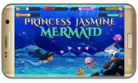 arabian Princess mermaid jasmine at sea game Screen Shot 2