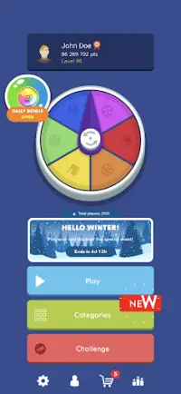 Trivia Quiz Knowledge Screen Shot 0