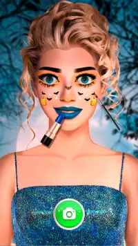 belleza maquillaje halloween Screen Shot 18