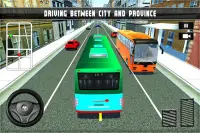 Otobüs Sürücüsü 3D Simülatörü Oyunu 2018 Screen Shot 1