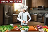 الشيف الظاهري الطبخ مطعم 3D Screen Shot 8