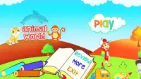 Animal Words for Kids Screen Shot 0