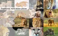 Lion Jigsaw Puzzles Demo Screen Shot 2