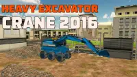 Heavy Excavator Crane 2016 Screen Shot 0