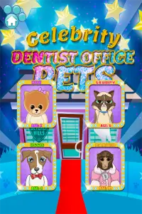 Celebrity Dentist Pets Animal Doctor Fun Pet Game Screen Shot 2