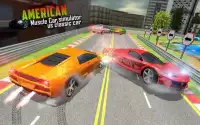 American Muscle Car Simulator: carros clássicos do Screen Shot 10