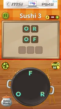 Word Cook Puzzle Screen Shot 3