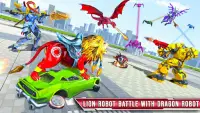 Royal Dragon Robot Car Transform Game Screen Shot 3