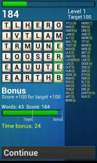 Word Square Screen Shot 2