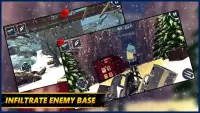 Gunner WinterLand War Guns Simulator : War weapons Screen Shot 2
