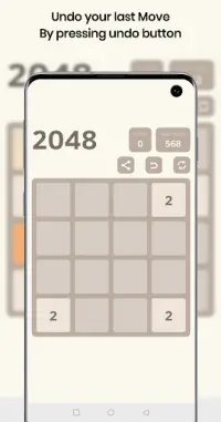 2048 Classic - Original/Merge/Block/Number Puzzle Screen Shot 2