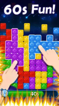 Pop Puzzle ब्‍लाक पहेली Screen Shot 2