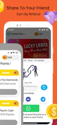 Win Free Diamonds :Free Diamonds Fire💎Gift Cards Screen Shot 3