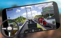 Truck Driver Cargo Uphill Climb Extreme Simulator Screen Shot 2