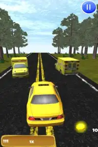 Angry Taxi Crazy Cab Driver 3D Screen Shot 3