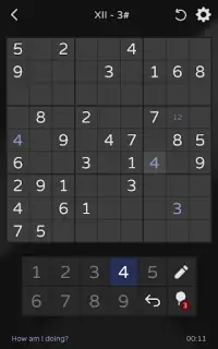 Sudoku  (quotidien, régulier, diagonal, hyper) Screen Shot 9