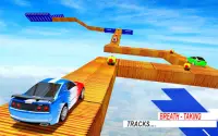 verrückt Auto unmöglich Spur Rennen 3d Simulator Screen Shot 0
