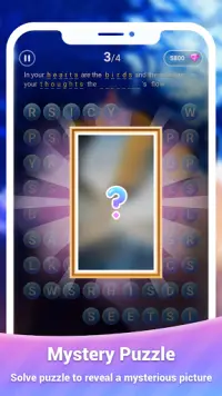 Scrolling Words Bubble Game Screen Shot 3