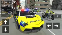 Police Car Driving Motorbike Screen Shot 14