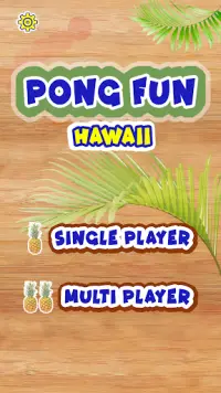 Pongfun Hawaii: Multiplayer Ping Pong,Table Tennis Screen Shot 0
