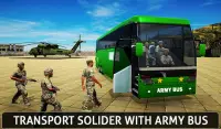 Military Bus Coach Driver: New Driving Simulator Screen Shot 6