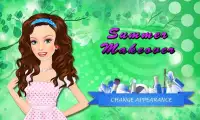Summer Makeover: Girls Salon Screen Shot 0