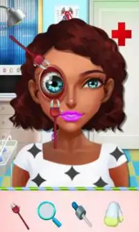 Doll Girl's Eyes Salon Screen Shot 1