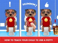 Baby’s Potty Training - Toilet Time Simulator Screen Shot 1