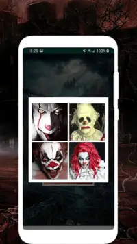 Pennywise's Clown appel et simulateur de chat Screen Shot 3