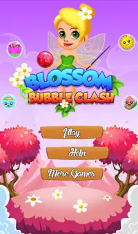 Blossom bubble Clash Screen Shot 4